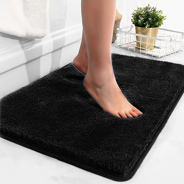 LuxaMata | Geometryczna miękka wyściełana mata do kąpieli | antypoślizgowy | Super chłonny pluszowy projekt | 100% poliester | Elegancki komfort łazienki | Bezpieczny podkład z PVC | Dostępnych jest wiele rozmiarów