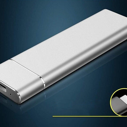 Superszybki przenośny dysk zewnętrzny EXTREMO™ o pojemności 8 TB | USB 3.1 | Typ C | Plug-and-Play | Kompatybilny ze smartfonami i konsolami | Trwała aluminiowa obudowa