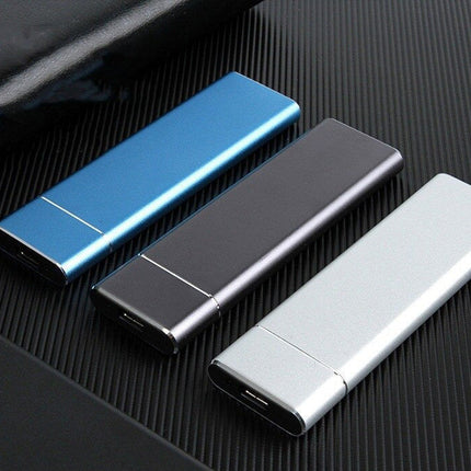 Superszybki przenośny dysk zewnętrzny EXTREMO™ o pojemności 8 TB | USB 3.1 | Typ C | Plug-and-Play | Kompatybilny ze smartfonami i konsolami | Trwała aluminiowa obudowa