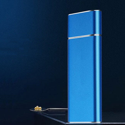 Superszybki przenośny dysk zewnętrzny EXTREMO™ o pojemności 8 TB | USB 3.1 | Typ C | Plug-and-Play | Kompatybilny ze smartfonami i konsolami | Trwała aluminiowa obudowa