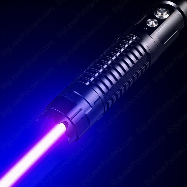 Niebieski Laser | Kompaktowy Towarzysz Na Zewnątrz | Odbłyśnik Wysokiej Wydajności | Lekkie i Trwałe Aluminium | natychmiastowe Rozpalanie Ognia | Wysokiej Mocy Latarka Taktyczna | Noustia