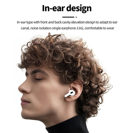 Słuchawki douszne z dotykowym dotykiem Wings z redukcją szumów | Bezprzewodowy Bluetooth 5.4 | Wbudowany Głośnik | Wodoodporność IPX4 | Dźwięk przestrzenny | Otwory na smycz | Redukcja rozmów przy uchu rozkładu | Ergonomiczna konstrukcja | Zasięg do 15 m