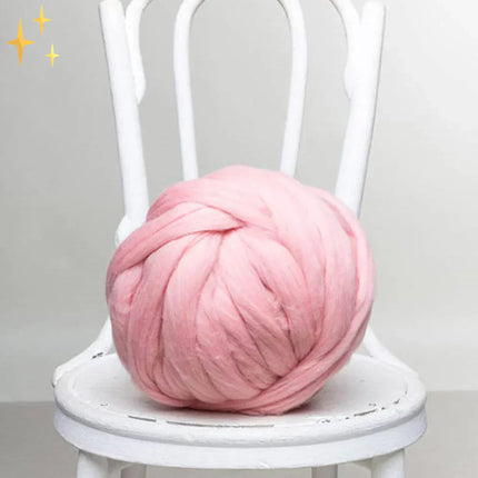 LuxeWool | DIY Chunky XL 1000g włoskiej wełnianej | Miękka tekstura dla przytulnych koców i poduszek | Idealny do działań dziewiarskich | Dodaj ciepło i styl do użytkowania w domu