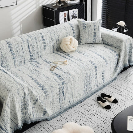 Ochraniacz na sofę Almond Crest | Tkanina szenilowa | Pełna osłona sofy | Neutralny stylowy design | Komfort wypoczynku | Chroni przed sierścią zwierząt domowych i plamami | Można prać w praktyce | Odporny na blaknięcie i pigułki
