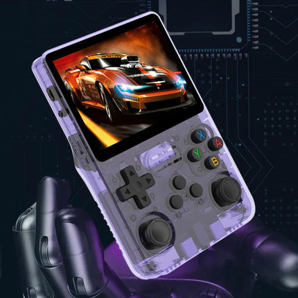 Retro konsola do gier | 20 000 klasycznych gier | Pamięć 128 GB | Podwójne joysticki | Wyświetlacz IPS HD 3,5" | Czterordzeniowy procesor RK3326 | Bateria ponad 10 godzin | Wbudowany głośnik i port audio 3,5 mm | Nostalgiczna rozrywka