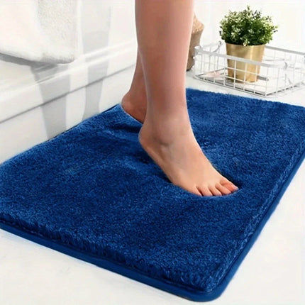LuxaMata | Geometryczna miękka wyściełana mata do kąpieli | antypoślizgowy | Super chłonny pluszowy projekt | 100% poliester | Elegancki komfort łazienki | Bezpieczny podkład z PVC | Dostępnych jest wiele rozmiarów