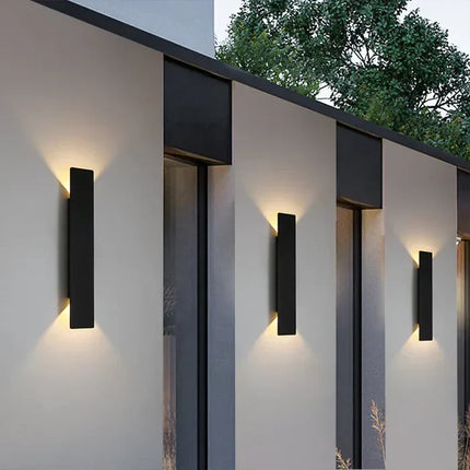 Kinkiet zewnętrzny | StormGlow odporny na warunki atmosferyczne | Wodoodporna oprawa aluminiowa | uwagi o ochronie IP65 | Nowoczesny projekt na patio, ogród i balkon | Łatwa instalacja | Opcje 2 W, 6 W, 18 W, 24 W