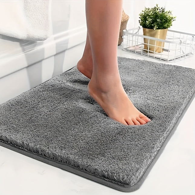 LuxaMata | Geometryczna miękka wyściełana mata do kąpieli | antypoślizgowy | Super chłonny pluszowy projekt | 100% poliester | Elegancki komfort łazienki | Bezpieczny podkład z PVC | Dostępnych jest wiele rozmiarów