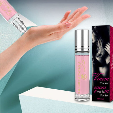 PheroScents | Perfumy z feromonami dla kobiet | Lekko pachnące | Bez ftalanów | Aplikator kulkowy | Długotrwały zapach | Zwiększa naturalną atrakcyjność | Gotowy do podróży | Eleganckie opakowanie