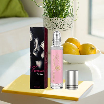PheroScents | Perfumy z feromonami dla kobiet | Lekko pachnące | Bez ftalanów | Aplikator kulkowy | Długotrwały zapach | Zwiększa naturalną atrakcyjność | Gotowy do podróży | Eleganckie opakowanie