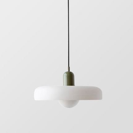 Lampa wisząca Bauhaus | Żywe kolorowe szkło | Nowoczesny design | Funkcjonalny wystrój domu | Energooszczędne oświetlenie do salonu, jadalni i sypialni