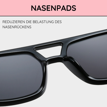 Kwadratowe okulary zimowe w stylu retro | Żywe, cukierkowe kolory | Odblaskowa soczewka emitowana przed promieniowaniem UV | duży towarzysz plaży | Modny komfort