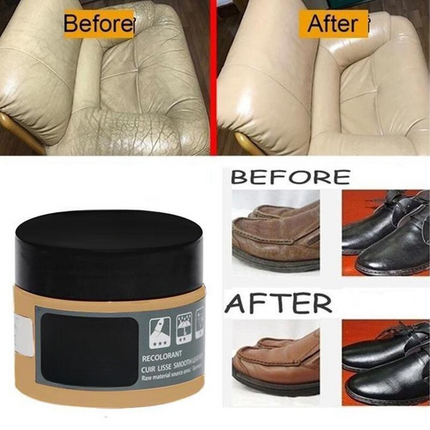 ReviveLeather | Nietoksyczny Balsam do Skóry | Łatwa Aplikacja | Przywraca i Chroni | Wielokolorowe Opcje | Doskonała Pielęgnacja Powierzchni Skórzanej | Wszechstronne Zastosowanie: Meble, Fotele, Odzież, Akcesoria