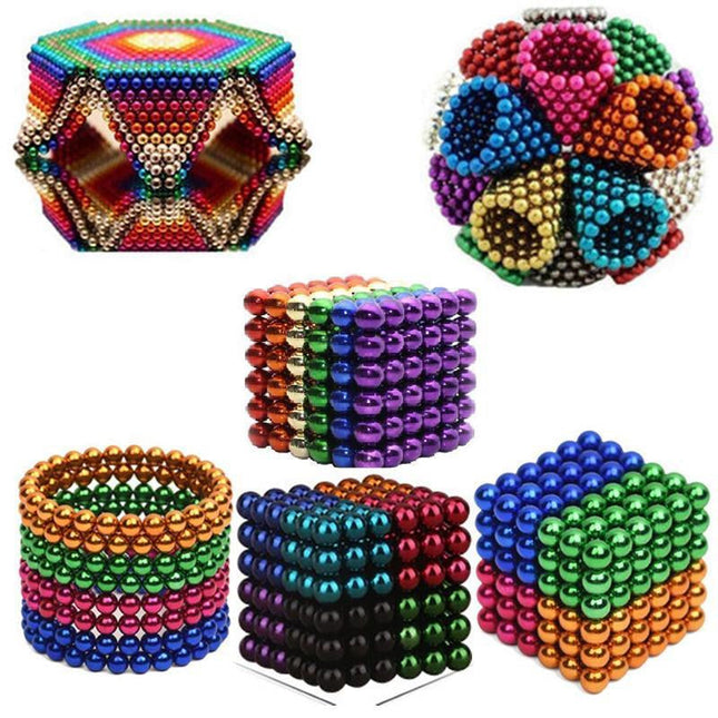 Magnetyczne piłki do zabawy Magnetix™ | Kolorowy zestaw do kreatywnego budowania | Edukacyjne zabawki magnetyczne dla dzieci | Rozwijaj umiejętności motoryczne i kreatywność | Bezpieczny, trwały, wolny od BPA | Zawiera pudełko do przechowywania