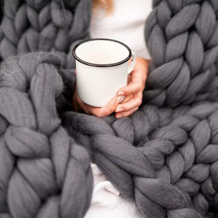 LuxeWool | DIY Chunky XL 1000g włoskiej wełnianej | Miękka tekstura dla przytulnych koców i poduszek | Idealny do działań dziewiarskich | Dodaj ciepło i styl do użytkowania w domu