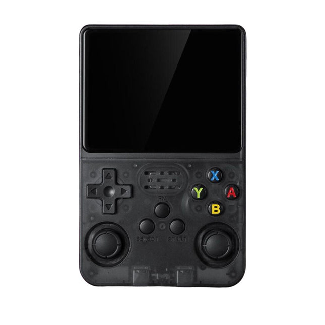 Retro konsola do gier | 20 000 klasycznych gier | Pamięć 128 GB | Podwójne joysticki | Wyświetlacz IPS HD 3,5" | Czterordzeniowy procesor RK3326 | Bateria ponad 10 godzin | Wbudowany głośnik i port audio 3,5 mm | Nostalgiczna rozrywka