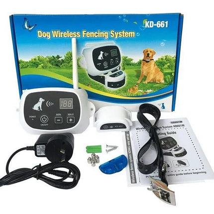 PawGuard | Bezprzewodowy system ograniczający zwierzęta | Wsparcie szkolenia psów | Bezpieczna zabawa na świeżym powietrzu | Łatwa instalacja