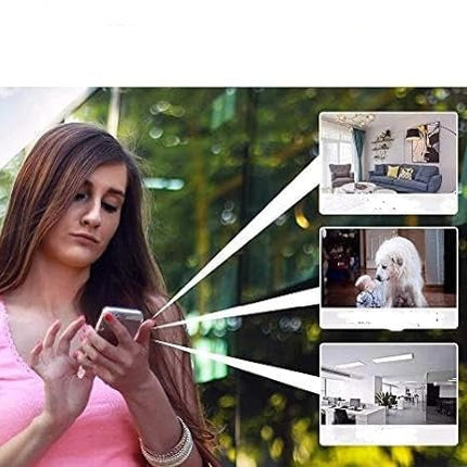 Inteligentna bezprzewodowa kamera bezpieczeństwa 1080P WiFi | Nadzór wewnętrzny i zewnętrzny | Kontrola aplikacji | Konstrukcja odporna na warunki atmosferyczne | Długi czas pracy baterii