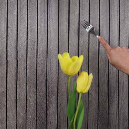 Czysta ściana | Panele ścienne 3D PCV | Samoprzylepne | Tekstura drewna | Łatwa instalacja samodzielnie | Wodoodporny i trwały | Naturalny wygląd drewna | Tłumienie dźwięku | Wszechstronny do każdego pomieszczenia | Żadne narzędzia nie są potrzebne