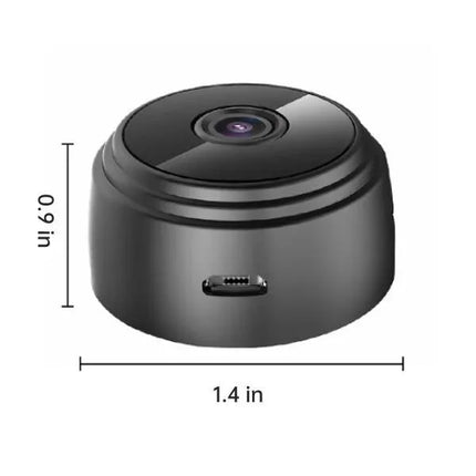 Wodoodporna bezprzewodowa kamera HD z noktowizorem | Uchwyt magnetyczny | Do samochodu kempingowego, przyczepy | Rozdzielczość 720P | Łączność z Androidem/iPhonem | Obrotowy o 360° | Wykrywanie ruchu | Obsługuje do 128 GB SD