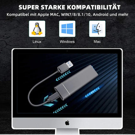 Rynka | Ultraszybki zewnętrzny dysk SSD | 520 MB/s | 1 TB/2 TB | USB 3.1 typu C | Odporne na wstrząsy aluminium | Kompaktowa konstrukcja | Zgodność z wieloma systemami inicjującymi | Srebrny/Czarny/Niebieski/Czerwony
