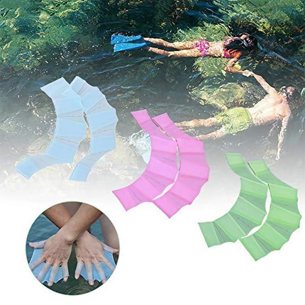 Hydrahand | Płetwy ręczne do szybkiego pływania | Wzmocnij siłę i moc | Idealny do nurkowania, snorkelingu, surfingu | Konstrukcja sieciowa zasilana wodą | Konstrukcja silikonowa | Dostępne rozmiary S, M, L