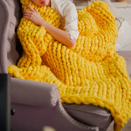 LuxeWool | DIY Chunky XL 1000g włoskiej wełnianej | Miękka tekstura dla przytulnych koców i poduszek | Idealny do działań dziewiarskich | Dodaj ciepło i styl do użytkowania w domu