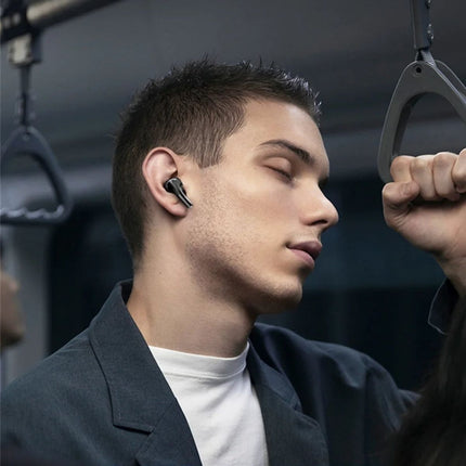 Słuchawki douszne z dotykowym dotykiem Wings z redukcją szumów | Bezprzewodowy Bluetooth 5.4 | Wbudowany Głośnik | Wodoodporność IPX4 | Dźwięk przestrzenny | Otwory na smycz | Redukcja rozmów przy uchu rozkładu | Ergonomiczna konstrukcja | Zasięg do 15 m