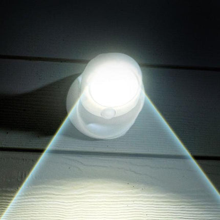 Oświetlenie LED Action-Motion | Jasność 450 lumenów | Czujnik aktywowany ruchem | Regulacja 360° | Timer oszczędzający energię | Łatwa instalacja bezprzewodowa | Wodoodporny do użytku na zewnątrz/wewnątrz | Długotrwała żywotność baterii
