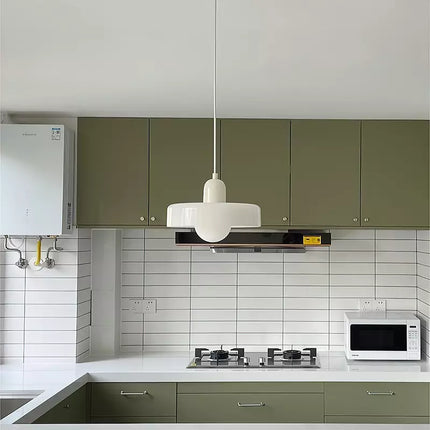 Lampa wisząca Bauhaus | Żywe kolorowe szkło | Nowoczesny design | Funkcjonalny wystrój domu | Energooszczędne oświetlenie do salonu, jadalni i sypialni