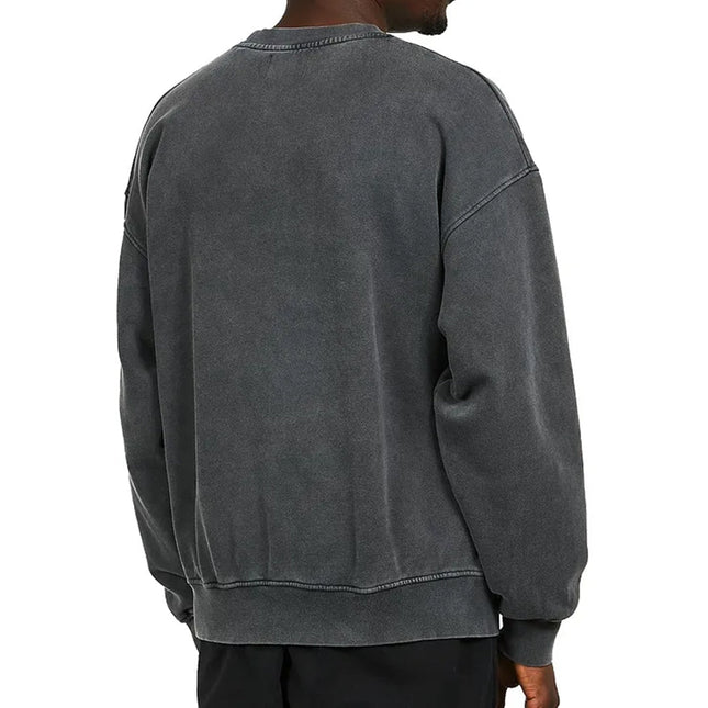 Męski sweter o dopasowanym kroju Jason | Miękka mieszanka bawełny | Minimalistyczne logo | Wszechstronne kolory | Współczesna tekstura dzianiny | Łatwa pielęgnacja | Okrągły dekolt | Prążkowane krawędzie | Długi rękaw | Ciepły i stylowy
