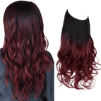 Ombre od czarnego do czerwonego wina + 1 DARMOWA HALO