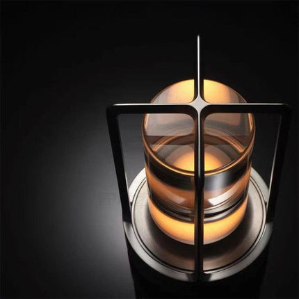 Lampa stołowa LED Nordic | elegancki wygląd | Sterowanie dotykowe | Tryby 3-kolorowe | Akumulator USB | Wysokiej jakości metal i kryształy | Opcje srebra, złota, czerni | Wszechstronne oświetlenie domu | Wodoodporność IP65