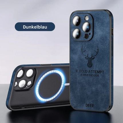 Luksusowe skórzane etui na iPhone'a | Elegancki wygląd i ochrona odporna na wstrząsy | Wysokiej jakości materiał | Precyzyjne dopasowanie i wycięcia | Cienki i lekki | Dostępne w różnych kolorach i wykończeniach