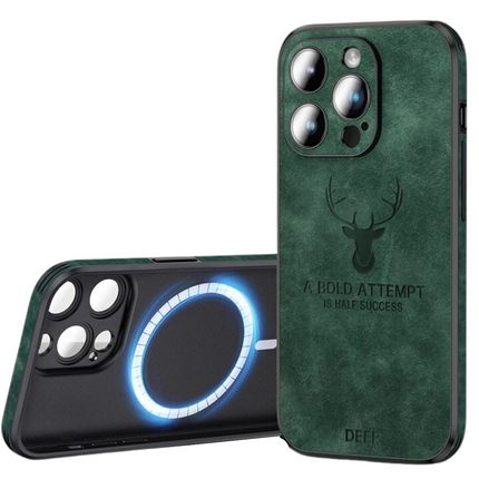 Luksusowe skórzane etui na iPhone'a | Elegancki wygląd i ochrona odporna na wstrząsy | Wysokiej jakości materiał | Precyzyjne dopasowanie i wycięcia | Cienki i lekki | Dostępne w różnych kolorach i wykończeniach