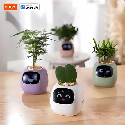 PlantPal™ | Automatyczne podlewanie doniczki | Nowoczesny design | Duża pojemność | Trwały plastik | Opcje wielu kolorów