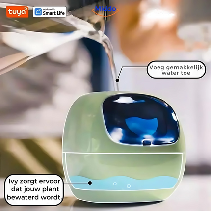 PlantPal™ | Automatyczne podlewanie doniczki | Nowoczesny design | Duża pojemność | Trwały plastik | Opcje wielu kolorów