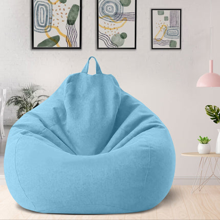 Worek fasolowy premium z wypełnieniem | Ergonomiczne wsparcie | Zdejmowany, nadający się do prania pokrowiec | Wiele rozmiarów i kolorów | Miękkie i trwałe | Idealny do salonu i sypialni