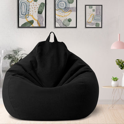 Worek fasolowy premium z wypełnieniem | Ergonomiczne wsparcie | Zdejmowany, nadający się do prania pokrowiec | Wiele rozmiarów i kolorów | Miękkie i trwałe | Idealny do salonu i sypialni