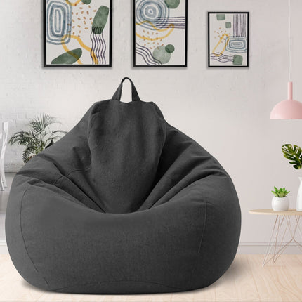 Worek fasolowy premium z wypełnieniem | Ergonomiczne wsparcie | Zdejmowany, nadający się do prania pokrowiec | Wiele rozmiarów i kolorów | Miękkie i trwałe | Idealny do salonu i sypialni