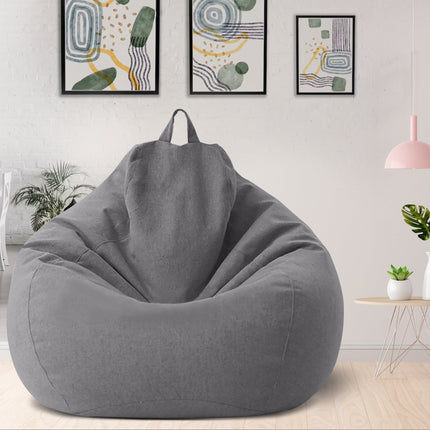 Worek fasolowy premium z wypełnieniem | Ergonomiczne wsparcie | Zdejmowany, nadający się do prania pokrowiec | Wiele rozmiarów i kolorów | Miękkie i trwałe | Idealny do salonu i sypialni