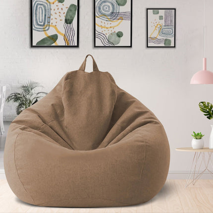 Worek fasolowy premium z wypełnieniem | Ergonomiczne wsparcie | Zdejmowany, nadający się do prania pokrowiec | Wiele rozmiarów i kolorów | Miękkie i trwałe | Idealny do salonu i sypialni