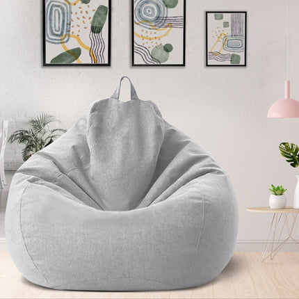Worek fasolowy premium z wypełnieniem | Ergonomiczne wsparcie | Zdejmowany, nadający się do prania pokrowiec | Wiele rozmiarów i kolorów | Miękkie i trwałe | Idealny do salonu i sypialni