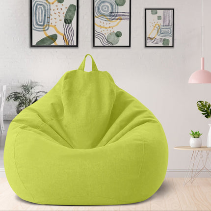 Worek fasolowy premium z wypełnieniem | Ergonomiczne wsparcie | Zdejmowany, nadający się do prania pokrowiec | Wiele rozmiarów i kolorów | Miękkie i trwałe | Idealny do salonu i sypialni