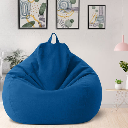 Worek fasolowy premium z wypełnieniem | Ergonomiczne wsparcie | Zdejmowany, nadający się do prania pokrowiec | Wiele rozmiarów i kolorów | Miękkie i trwałe | Idealny do salonu i sypialni