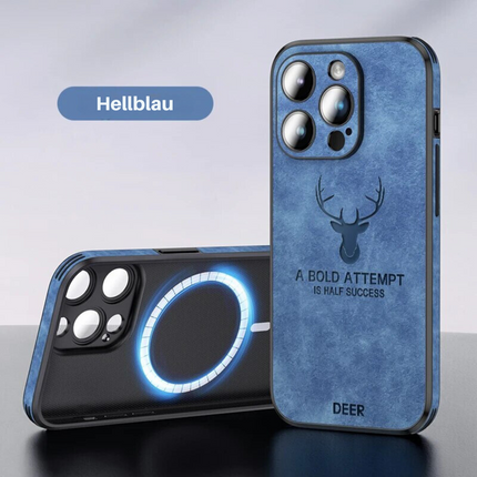 Luksusowe skórzane etui na iPhone'a | Elegancki wygląd i ochrona odporna na wstrząsy | Wysokiej jakości materiał | Precyzyjne dopasowanie i wycięcia | Cienki i lekki | Dostępne w różnych kolorach i wykończeniach