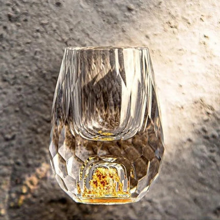 Zestaw 6 szklanek kryształowych | Wysokiej jakości kieliszki kryształowe | Idealny do whisky, wódki, likieru | Eleganckie naczynia na imprezę | Trwałe i łatwe do czyszczenia | Ponadczasowy design | Pojemność 60ml
