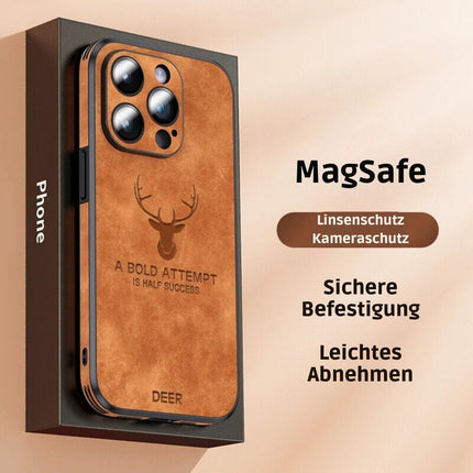 Luksusowe skórzane etui na iPhone'a | Elegancki wygląd i ochrona odporna na wstrząsy | Wysokiej jakości materiał | Precyzyjne dopasowanie i wycięcia | Cienki i lekki | Dostępne w różnych kolorach i wykończeniach