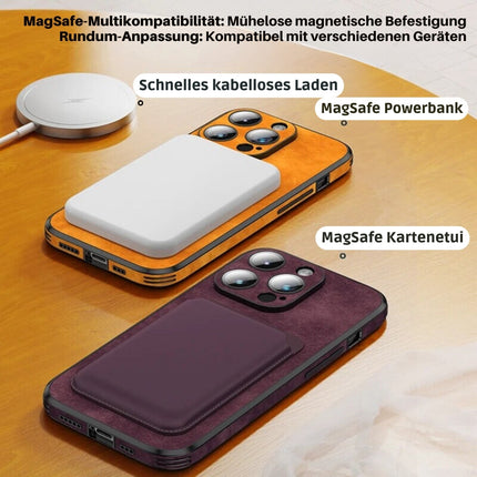 Luksusowe skórzane etui na iPhone'a | Elegancki wygląd i ochrona odporna na wstrząsy | Wysokiej jakości materiał | Precyzyjne dopasowanie i wycięcia | Cienki i lekki | Dostępne w różnych kolorach i wykończeniach