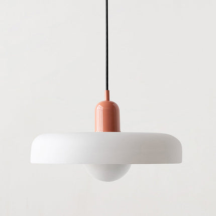 Lampa wisząca Bauhaus | Żywe kolorowe szkło | Nowoczesny design | Funkcjonalny wystrój domu | Energooszczędne oświetlenie do salonu, jadalni i sypialni